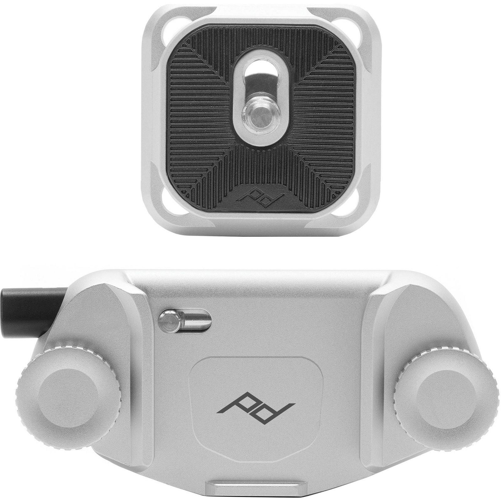 Peak Design Capture Clip V3 Silver CP-S-3 Standard Plate Arca-Swiss