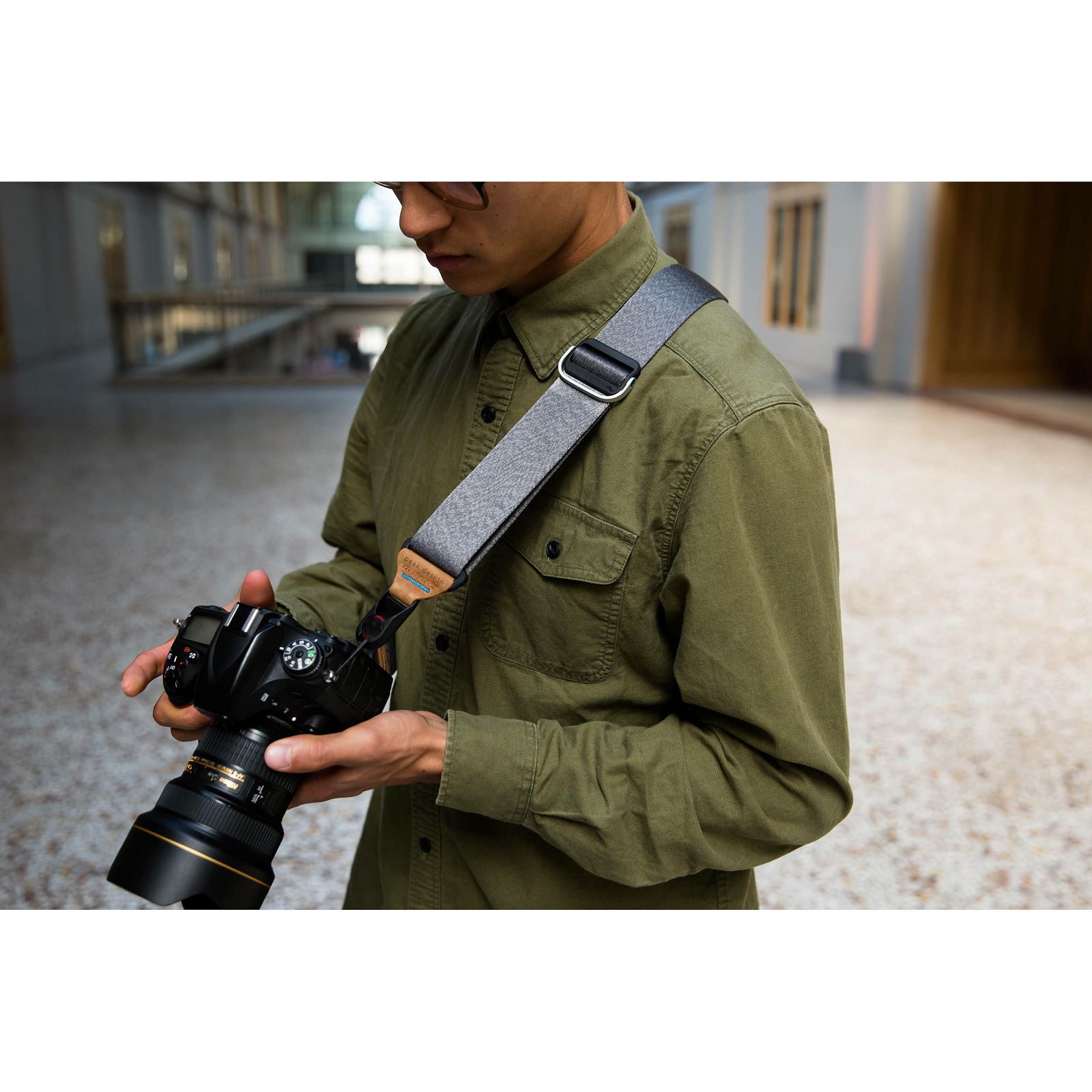 Peak Design Slide Camera Strap Slide Ash remen za fotoaparat (SL-AS-3)