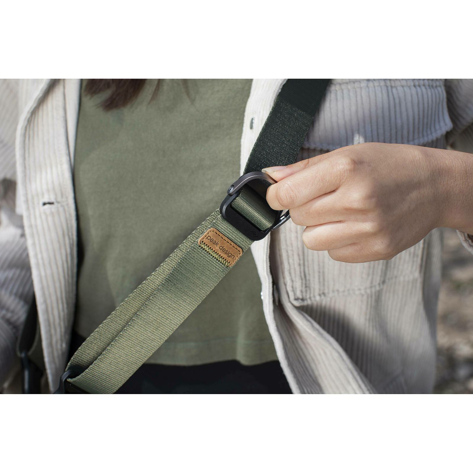 Peak Design Slide Lite Camera Strap Sage Green (SLL-SG-3)