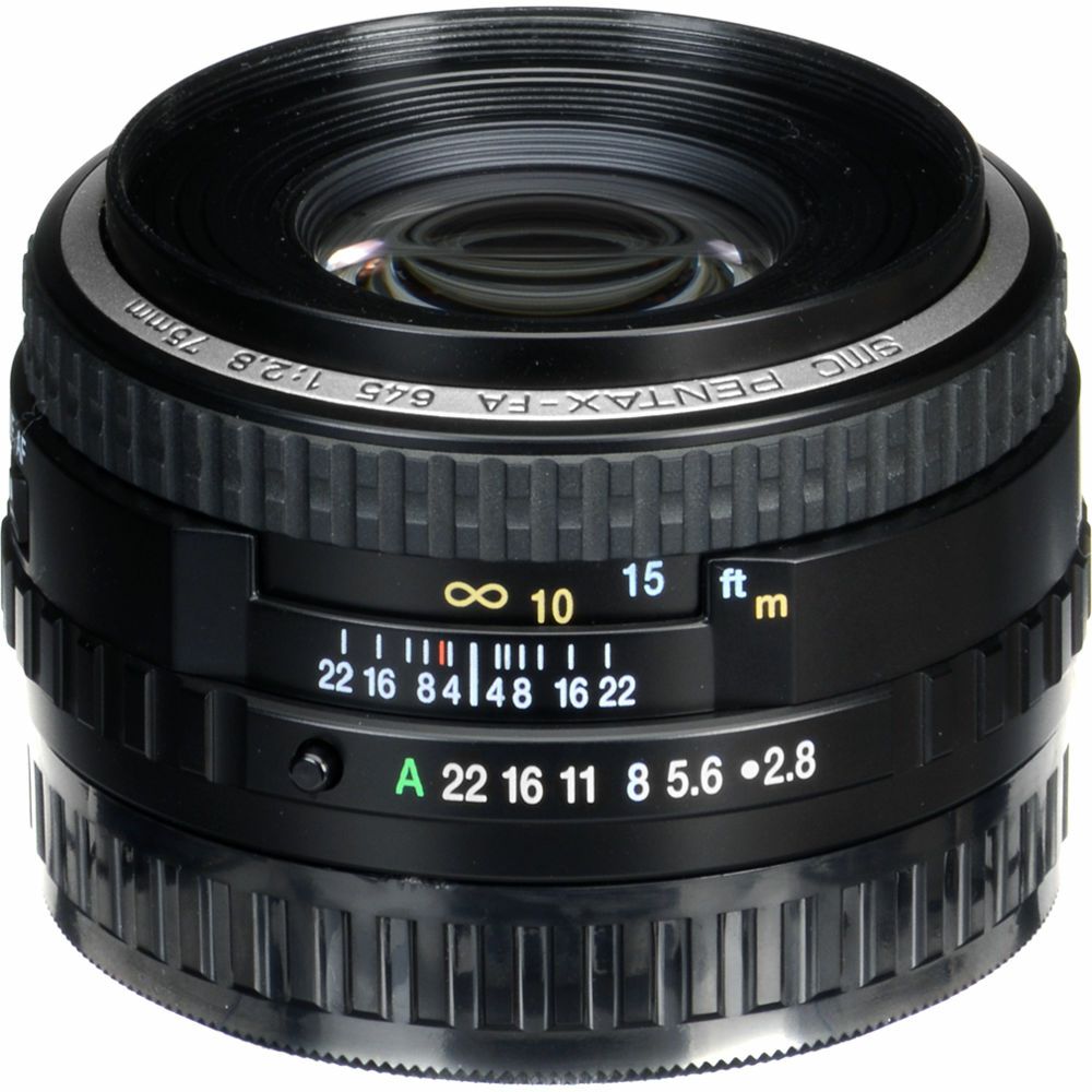 Pentax 75mm f/2.8 Standardni objektiv fiksne žarišne duljine prime lens SMC FA 645 (26121)