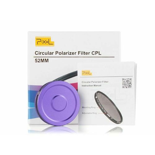 Pixel CPL C-PL 52mm Polarizator cirkularni polarizacijski filter