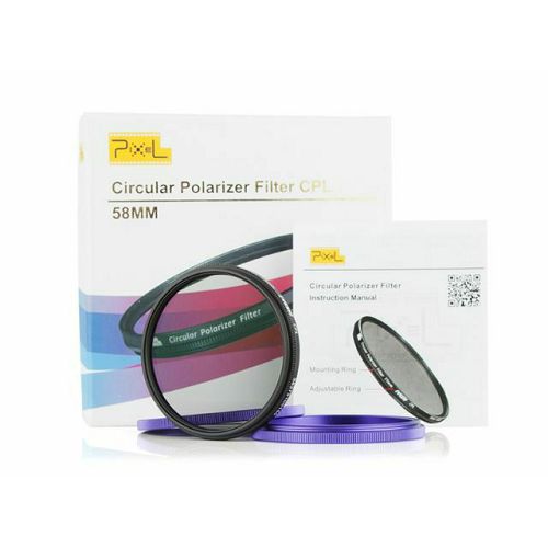 Pixel CPL C-PL 58mm Polarizator cirkularni polarizacijski filter