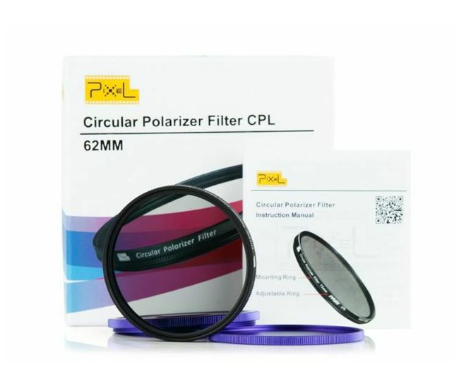Pixel CPL C-PL 62mm Polarizator cirkularni polarizacijski filter