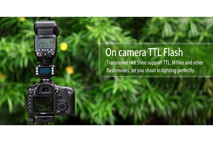 Pixel King PRO Wireless TTL Flash Trigger set za Canon E-ttl HSS