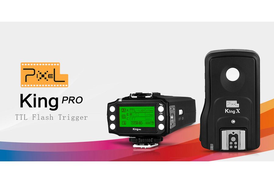 Pixel King PRO Wireless TTL Flash Trigger set za Canon E-ttl HSS