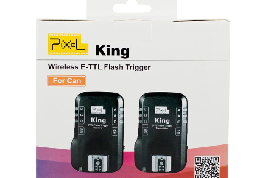 Pixel King Wireless TTL Flash Trigger set za Canon E-ttl HSS transmitter