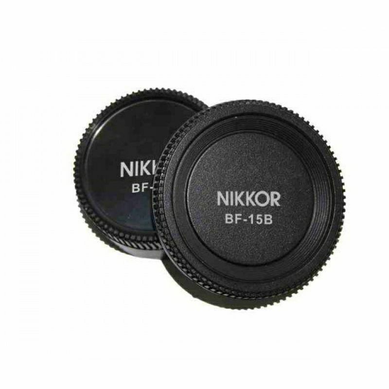 Pixel Lens Rear Cap BF-15L + Body Cap BF-15B for Nikon poklopac za tijelo fotoaparata i objektiv