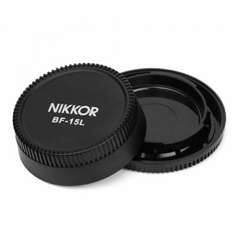 Pixel Lens Rear Cap BF-15L + Body Cap BF-15B for Nikon poklopac za tijelo fotoaparata i objektiv