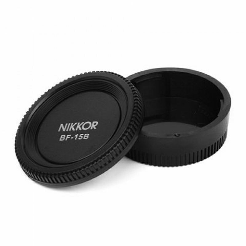 Pixel Lens Rear Cap BF-15L + Body Cap BF-15B for Nikon poklopac za tijelo fotoaparata i objektiv