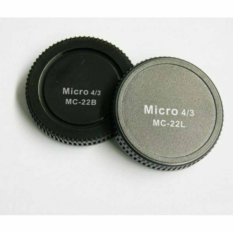 Pixel Lens Rear Cap MC-22B + Body Cap MC-22L for Olympus Panasonic MFT Micro Four Thirds poklopac za tijelo fotoaparata i objektiv