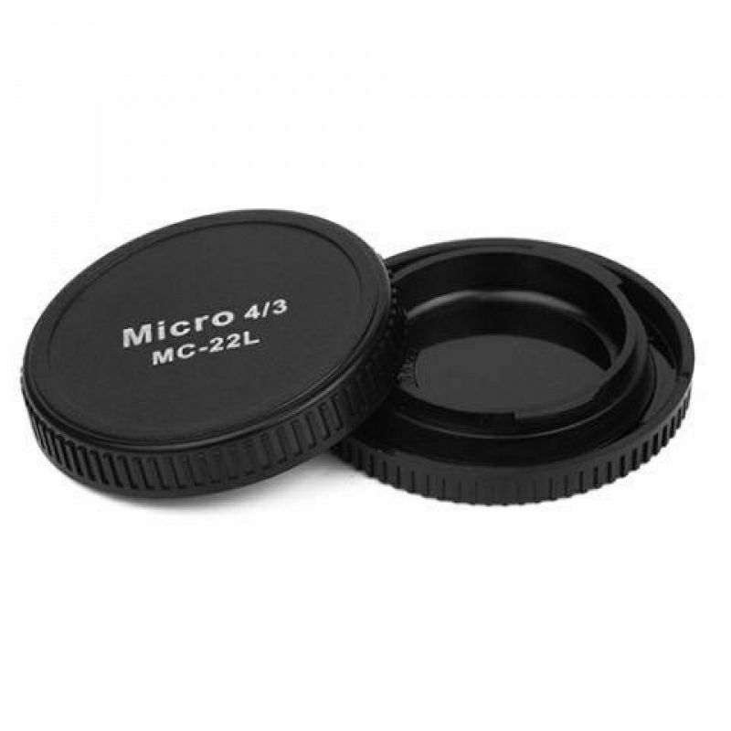 Pixel Lens Rear Cap MC-22B + Body Cap MC-22L for Olympus Panasonic MFT Micro Four Thirds poklopac za tijelo fotoaparata i objektiv