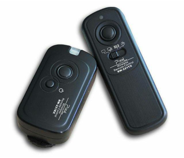 Pixel Oppilas RW-221 DC0 (N1) bežični daljinski okidač za Nikon D850, D810, D5, D500, D800, D300, D700, D200, D4, D4s, D3s, D3, D2, D1 Shutter Release Wireless
