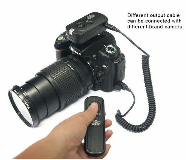 Pixel Oppilas RW-221 DC2 (N3) bežični daljinski okidač za Nikon D750, D610, D600, D7500, D7200, D5500, D5300, D3300, D7100, D5100, D3200, D3100, D7000 Shutter Release Wireless