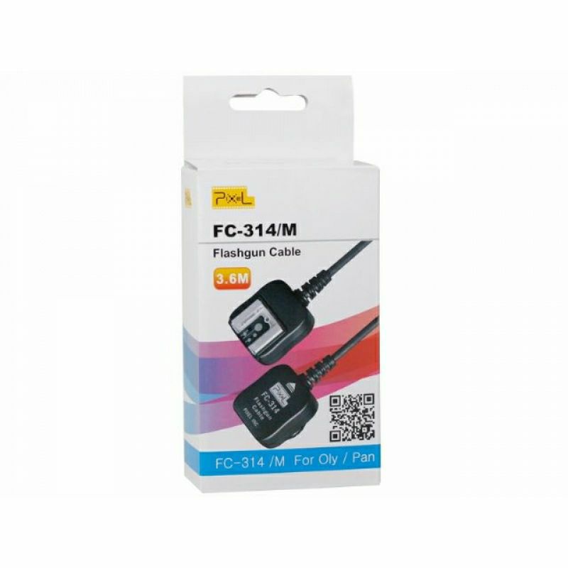 Pixel TTL Cord FC-314 M 3.6m off-camera sinkronizacijski hot shoe kabel za Panasonic Olympus
