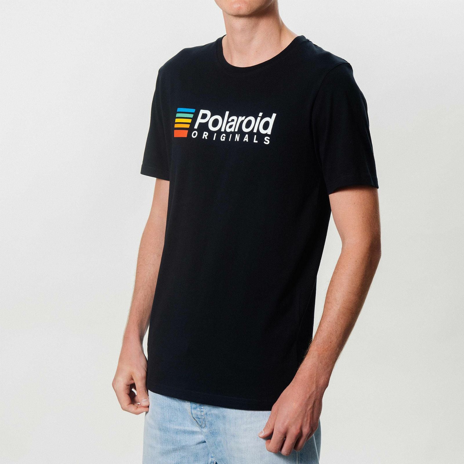Polaroid Originals Black T-Shirt Color Logo S majica (004766)