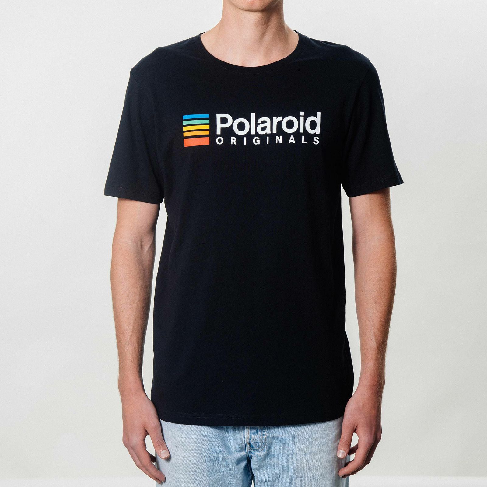 Polaroid Originals Black T-Shirt Color Logo L majica (004768)