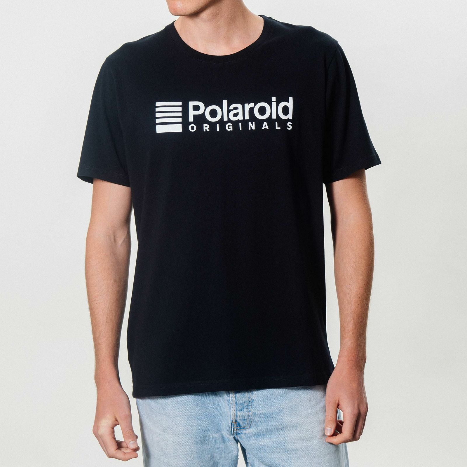 Polaroid Originals Black T-Shirt White Logo M majica (004779)