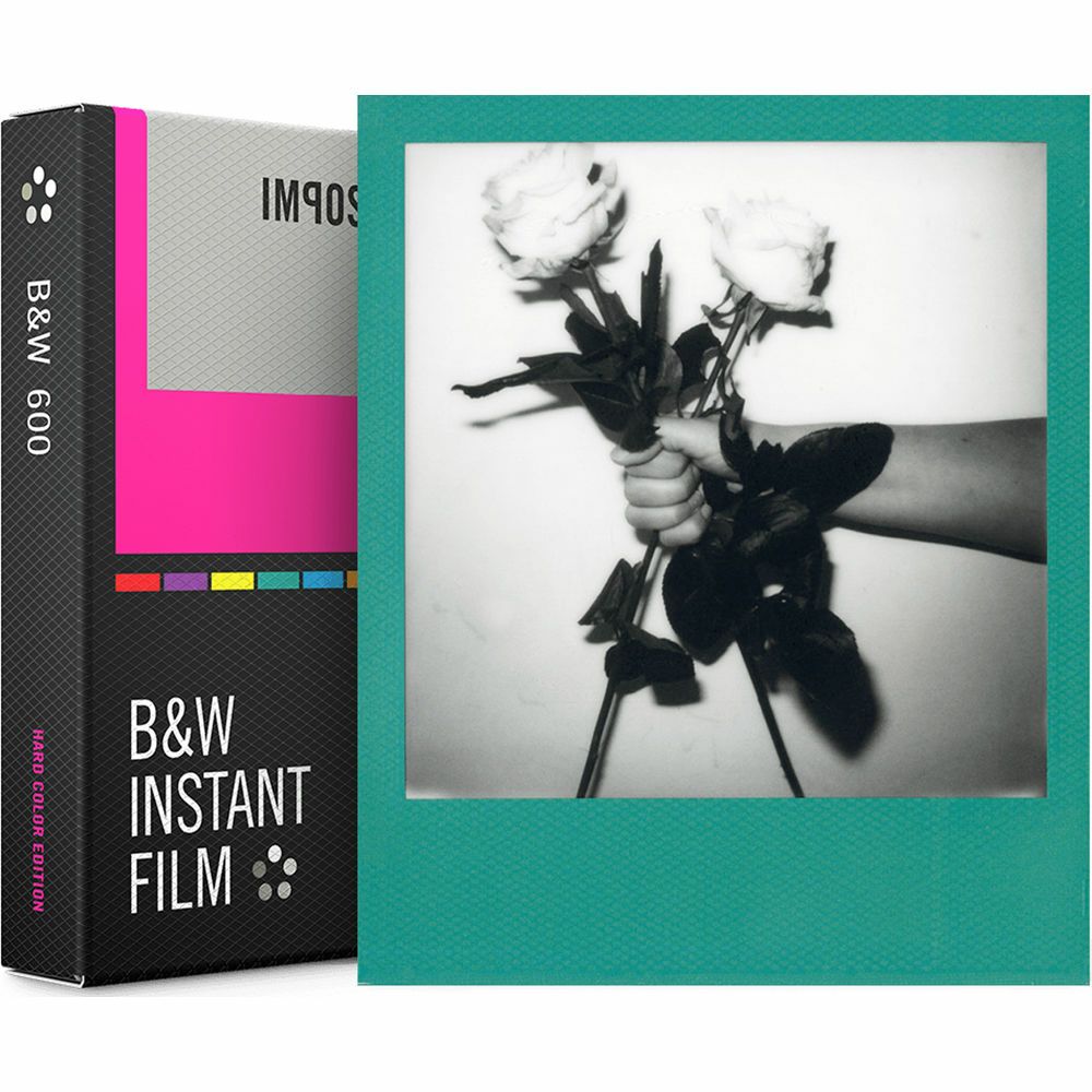 Polaroid Originals B&W Film for 600 Cameras Hard Color Frames papir za crno-bijele fotografije za Instant fotoaparate (004673)