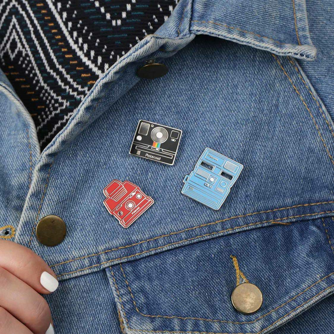 Polaroid Originals Camera Pin Badge Kit 5 pins (004689)