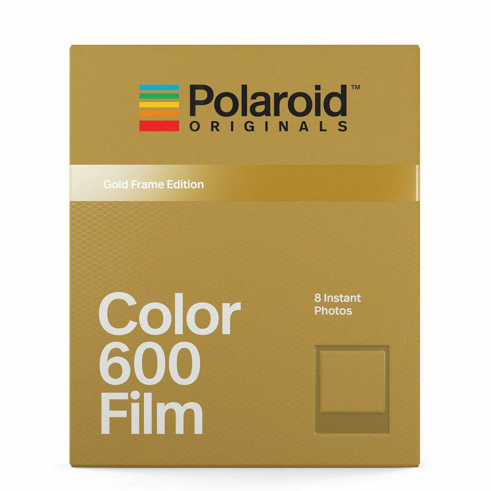 Polaroid Originals Color Film for 600 Gold Frames foto papir s zlatnim okvirom za fotografije u boji za Instant fotoaparate (004674)
