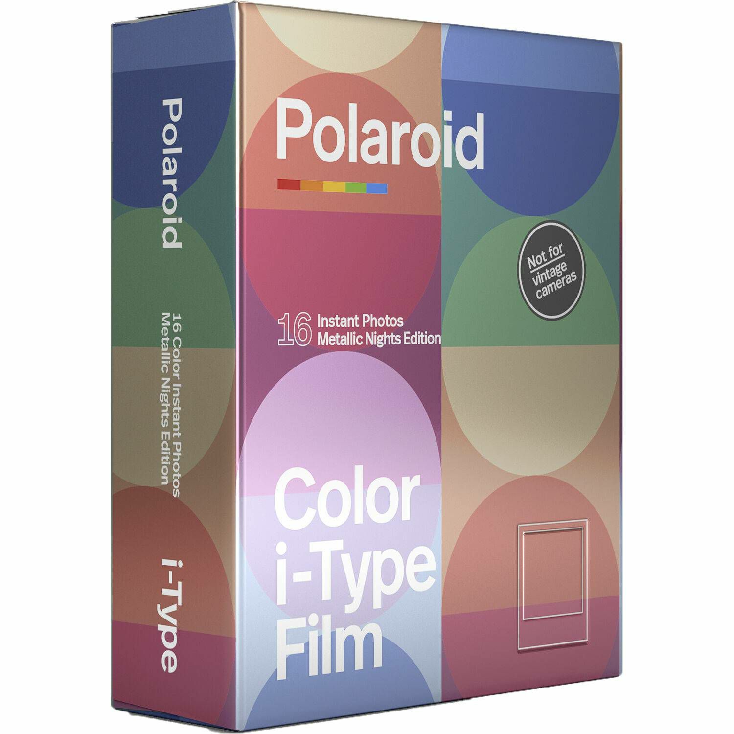 Polaroid Originals Color film i-Type Metallic Nights Double Pack foto papir za fotografije u boji za Instant fotoaparate (006035)
