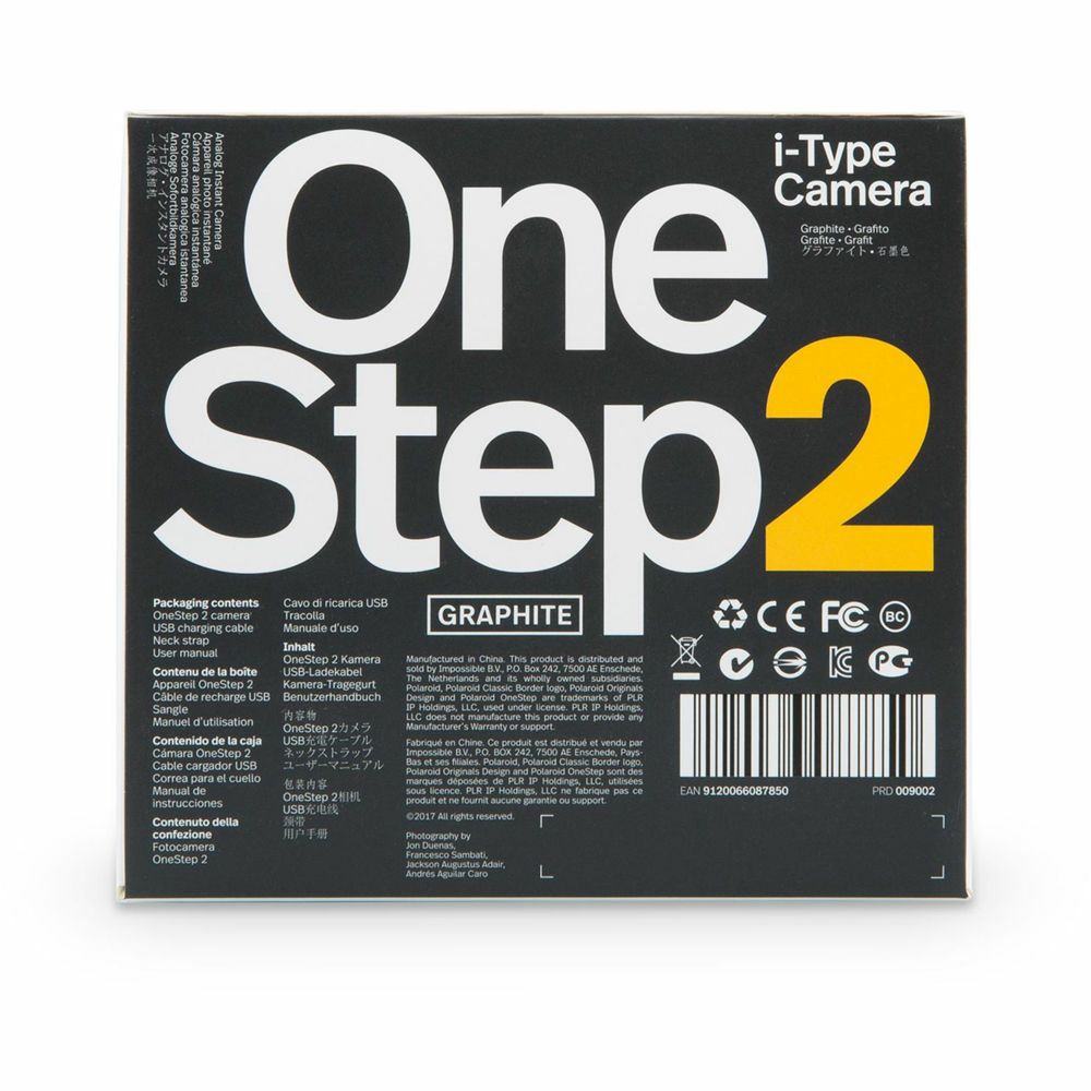 Polaroid Originals OneStep 2 Graphite Hardware instant fotoaparat s trenutnim ispisom fotografije (009002)