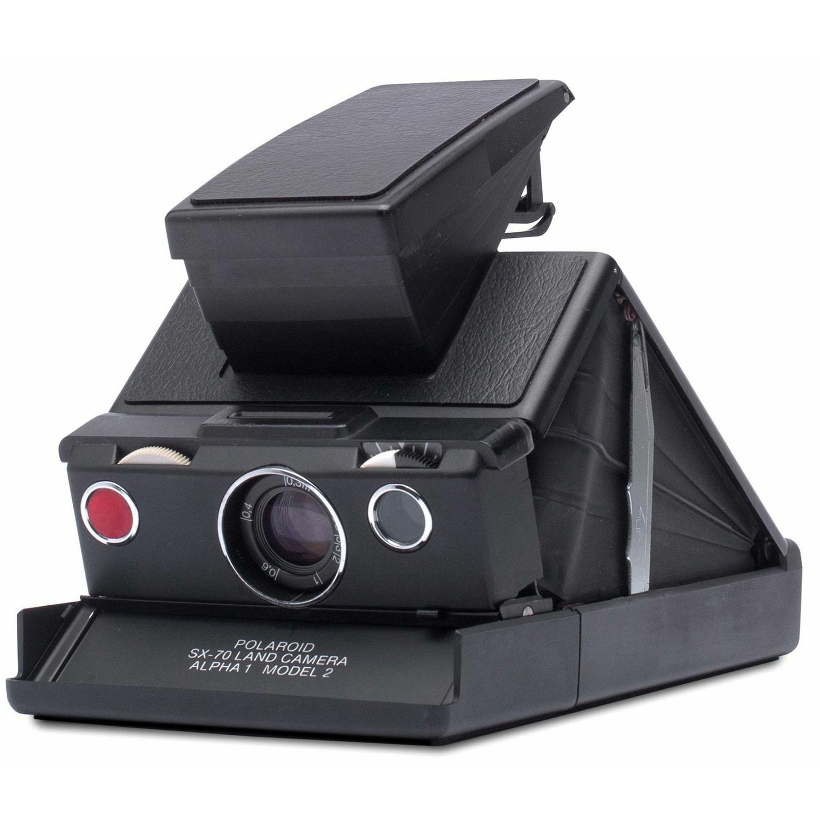 Polaroid Originals SX-70™ Camera Black-Black Instant fotoaparat s trenutnum ispisom fotografije Refurbished camera (004696)