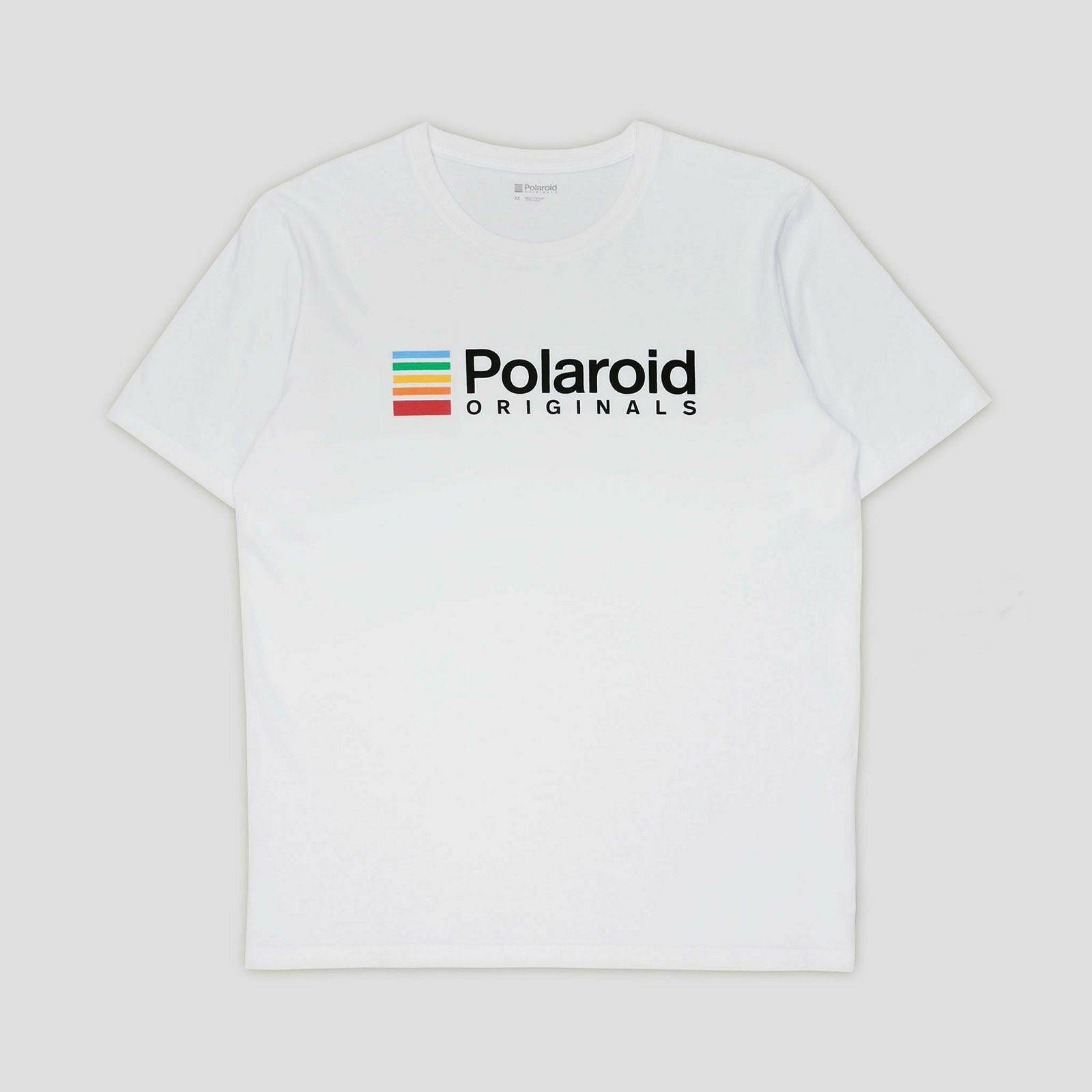 Polaroid Originals White T-Shirt Color Logo KIT komplet majice 1x (S) + 2x (M) + 2x (L) + 1x (XL)