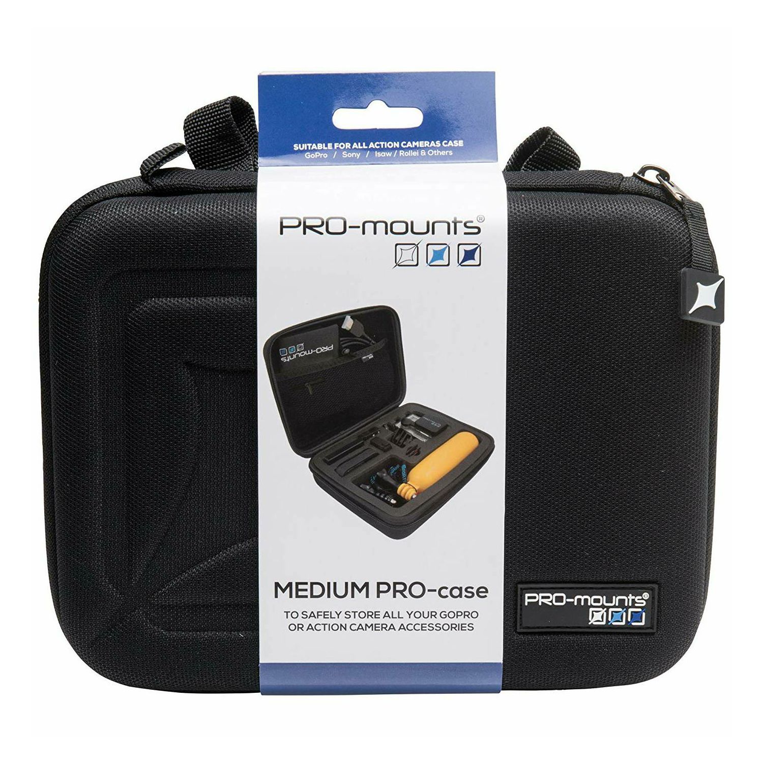 PRO-mounts Pro Hard Case Medium torbica za GoPro akcijske kamere