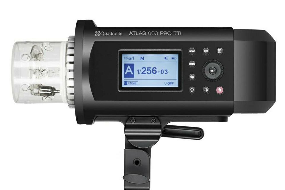 Quadralite Atlas 600 PRO TTL studijska bljeskalica 600WS 8700mAh