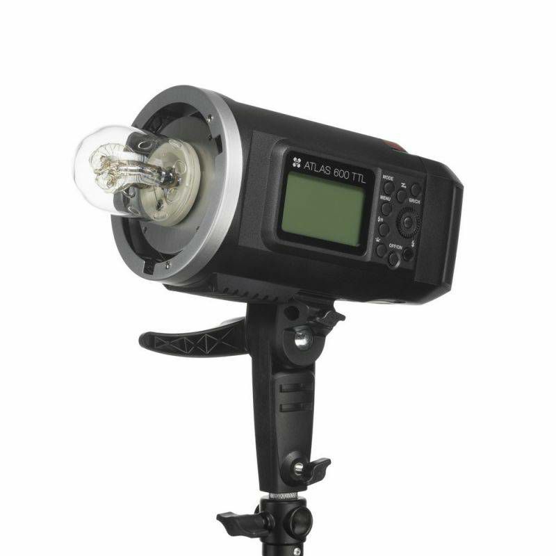 Quadralite Atlas 600 TTL studio flash + PowerPack Kit studijska bljeskalica 600WS 8700mAh