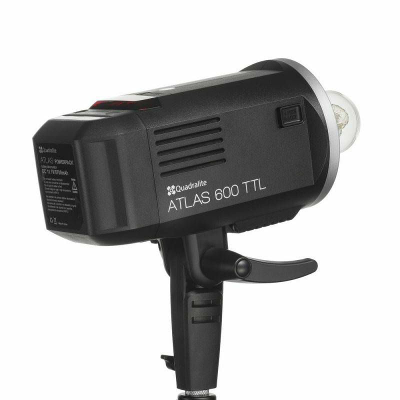 Quadralite Atlas 600 TTL studio flash + PowerPack Kit studijska bljeskalica 600WS 8700mAh