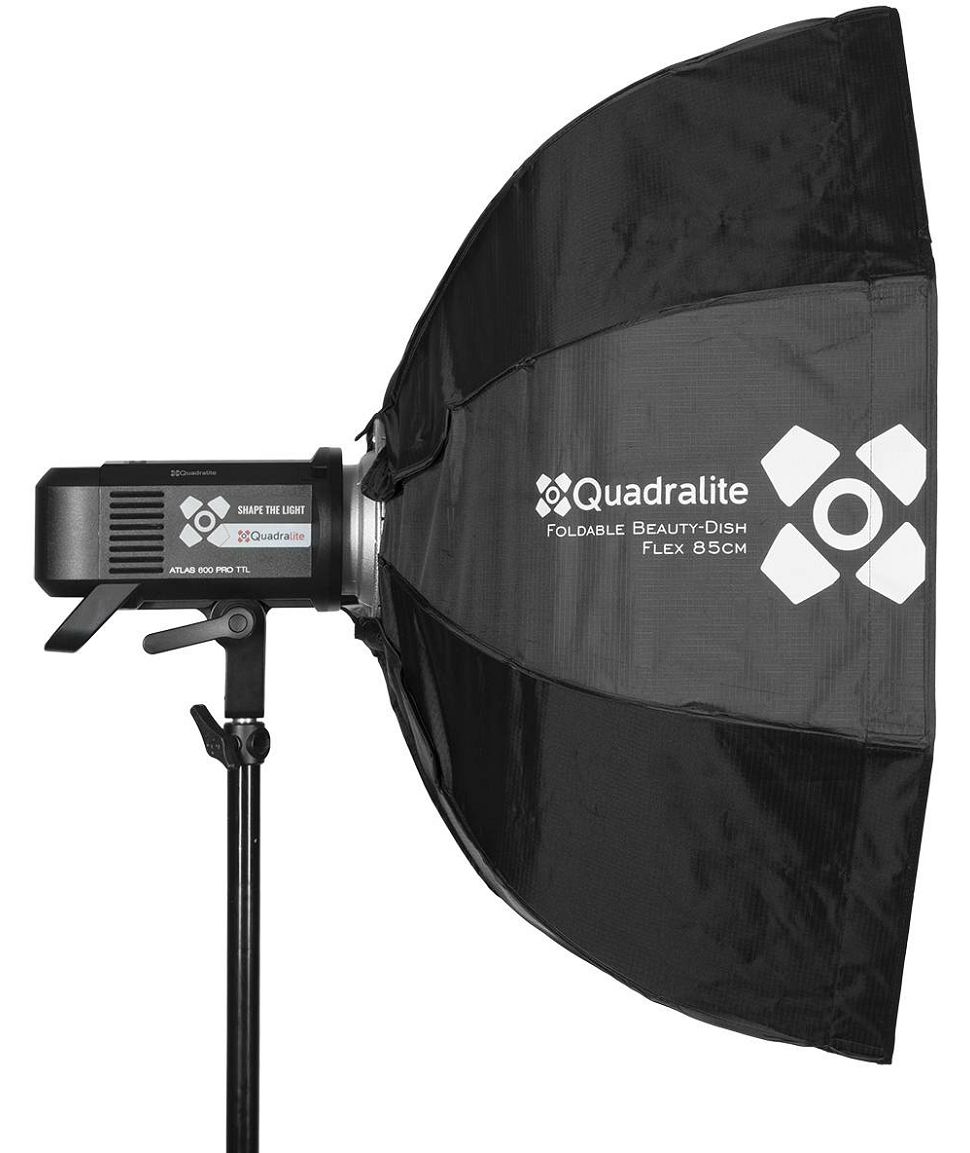 Quadralite Flex Foldable Beauty Dish 65cm