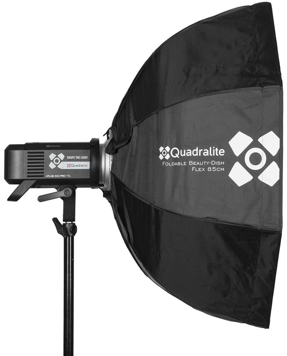 Quadralite Flex Foldable Beauty Dish 85cm