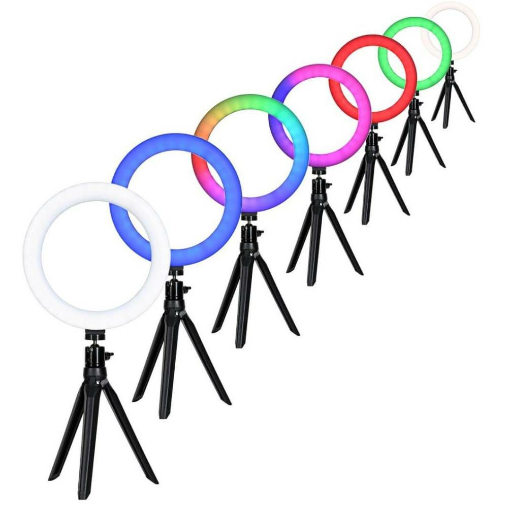 Quadralite LED ring light RGB 21cm