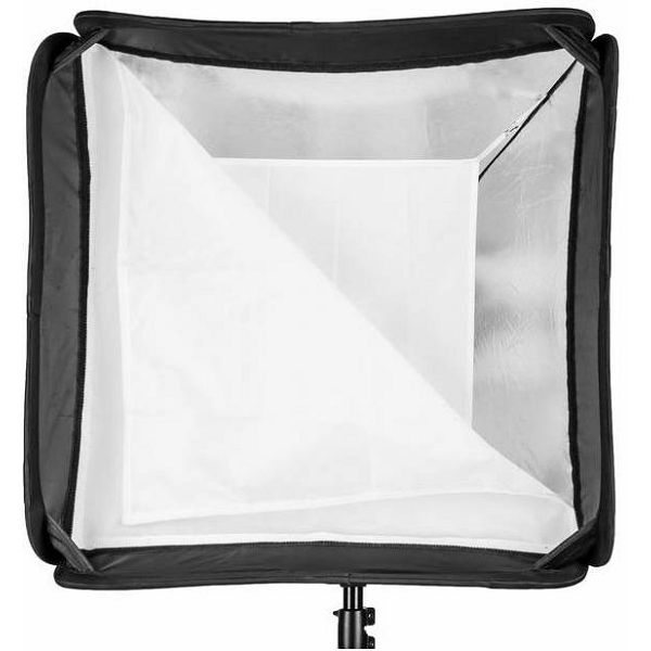 Quadralite Litebox KIT softbox 50x50cm + adapter za baterijske bljeskalice