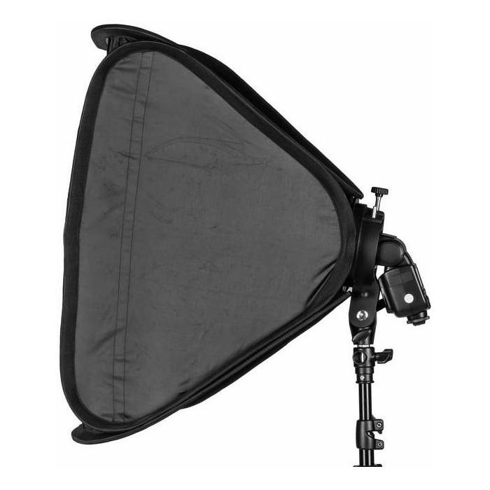 Quadralite Litebox KIT softbox 50x50cm + adapter za baterijske bljeskalice