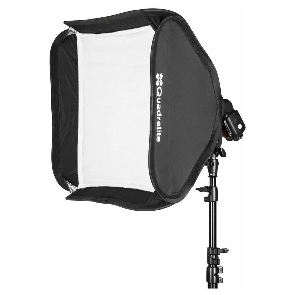 Quadralite Litebox KIT softbox 50x50cm + adapter za baterijske bljeskalice