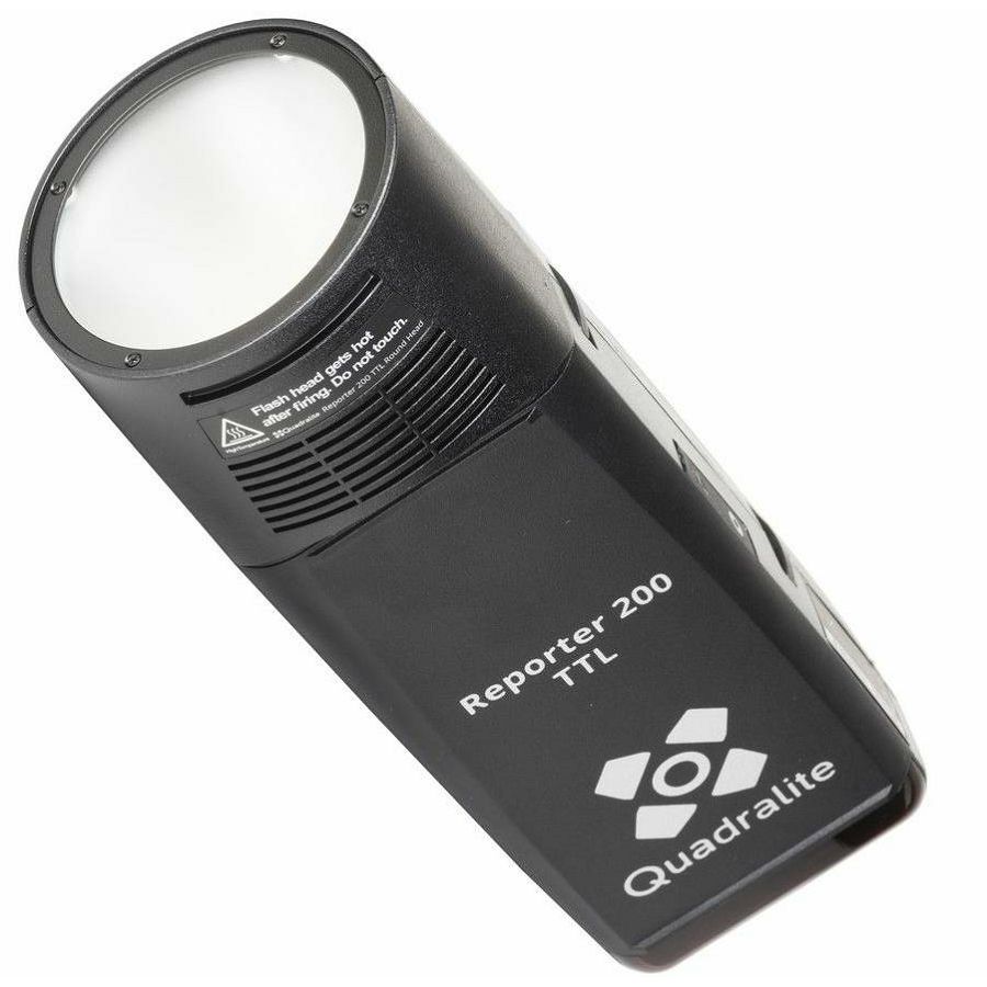 Quadralite Reporter 200 TTL Round Flash Head