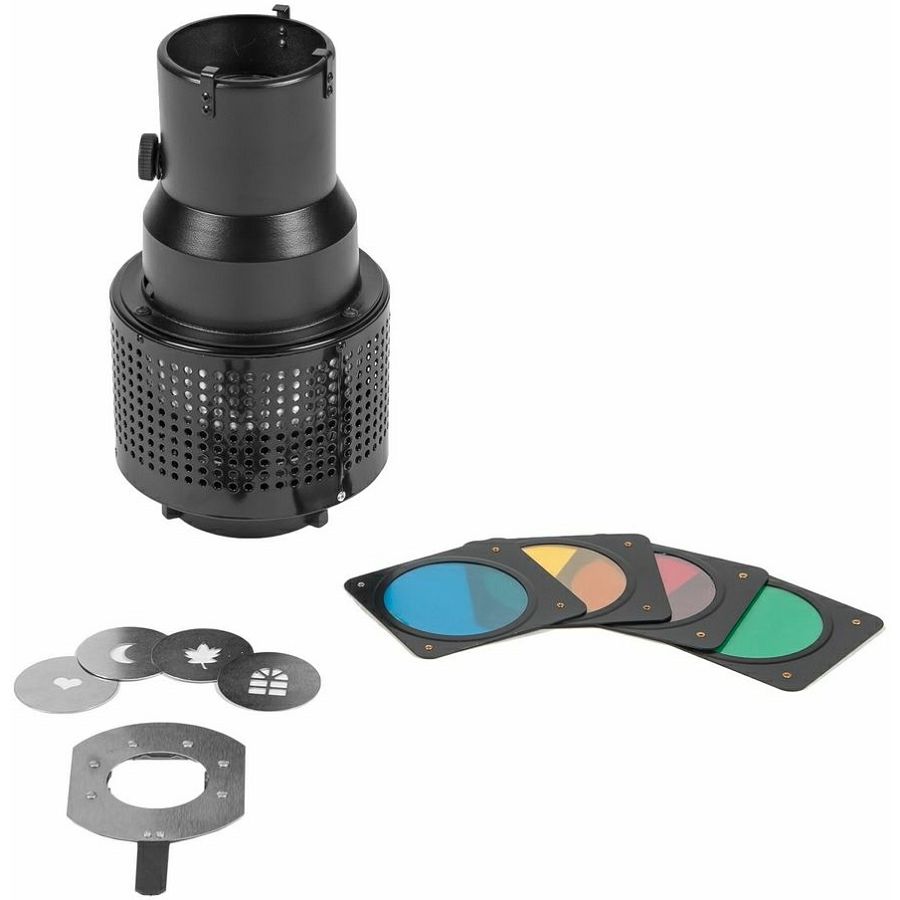 Quadralite Snoot Pro SN-5000 Spot Kit komplet snoot + color filter + specijalni efekti