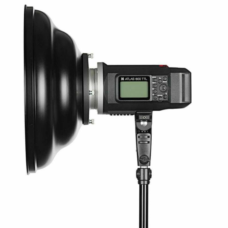 Quadralite Wave Beauty Dish Silver 55cm srebreni radar za studijske bljeskalice