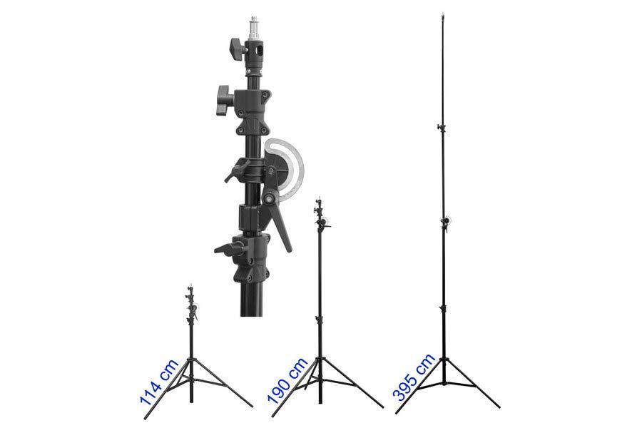 Quantuum Multifunction BOOM ARM stalak 4m studijski stativ 395cm kran produljena ruka