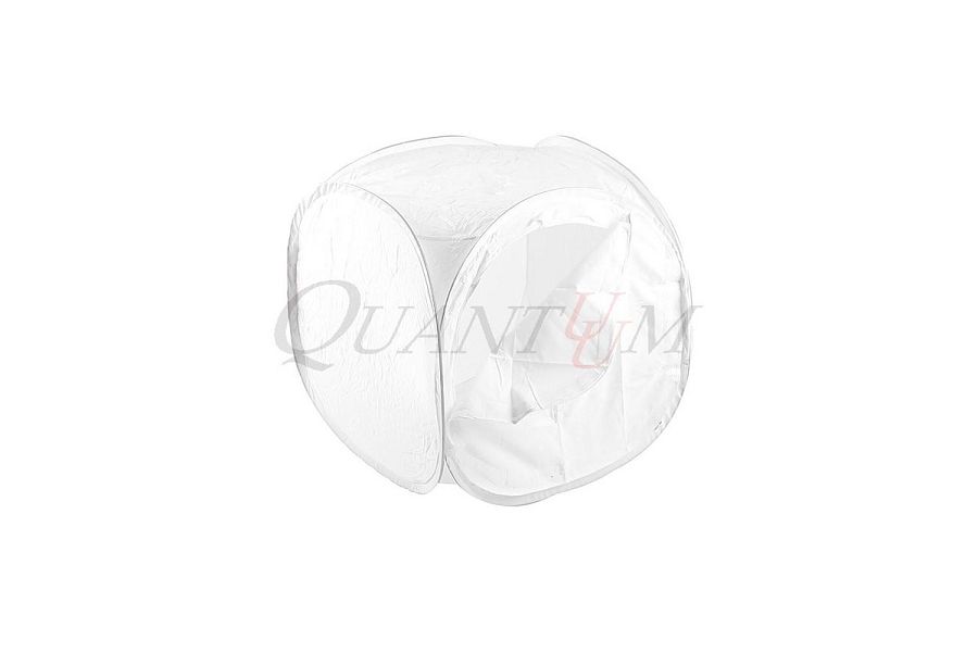 Quadralite fotografski šator 75x75x75cm bijeli transparentni light cube 75x75