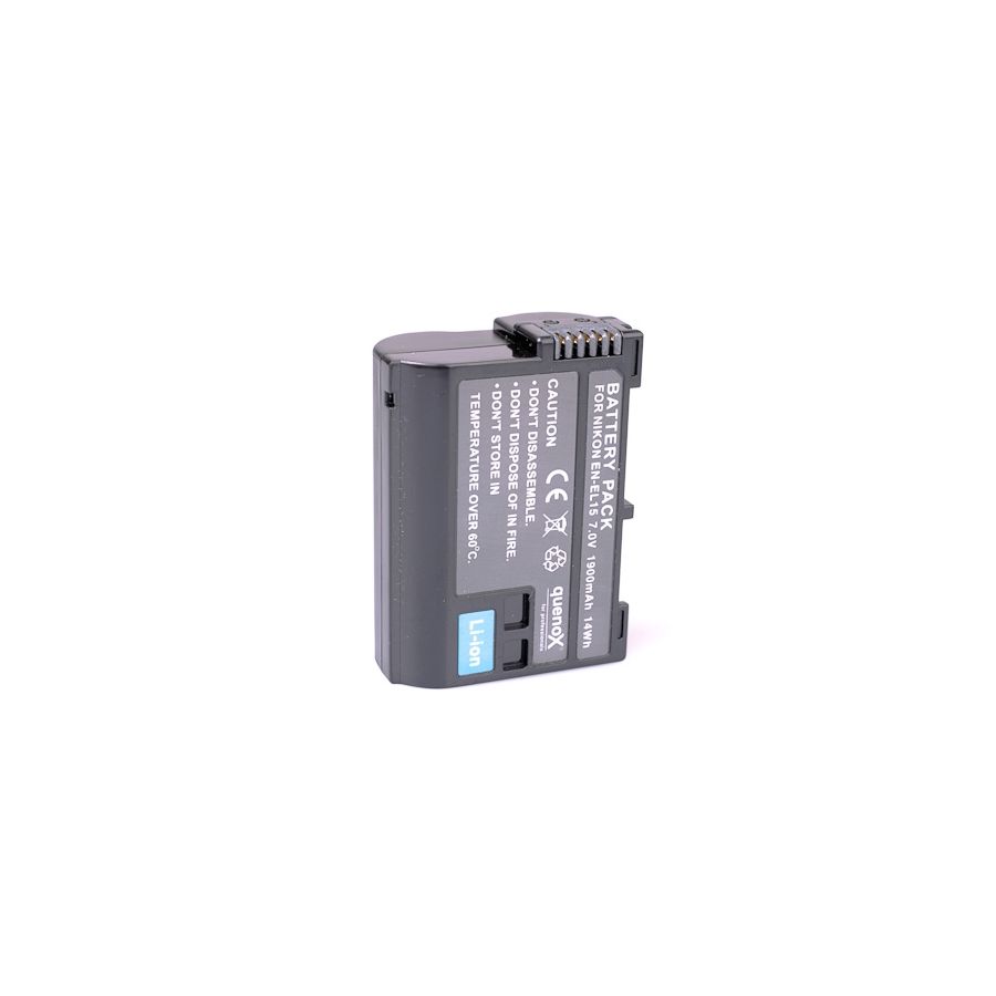 Quenox EN-EL15 baterija za Nikon D7100, D800, D610, D600, D7000
