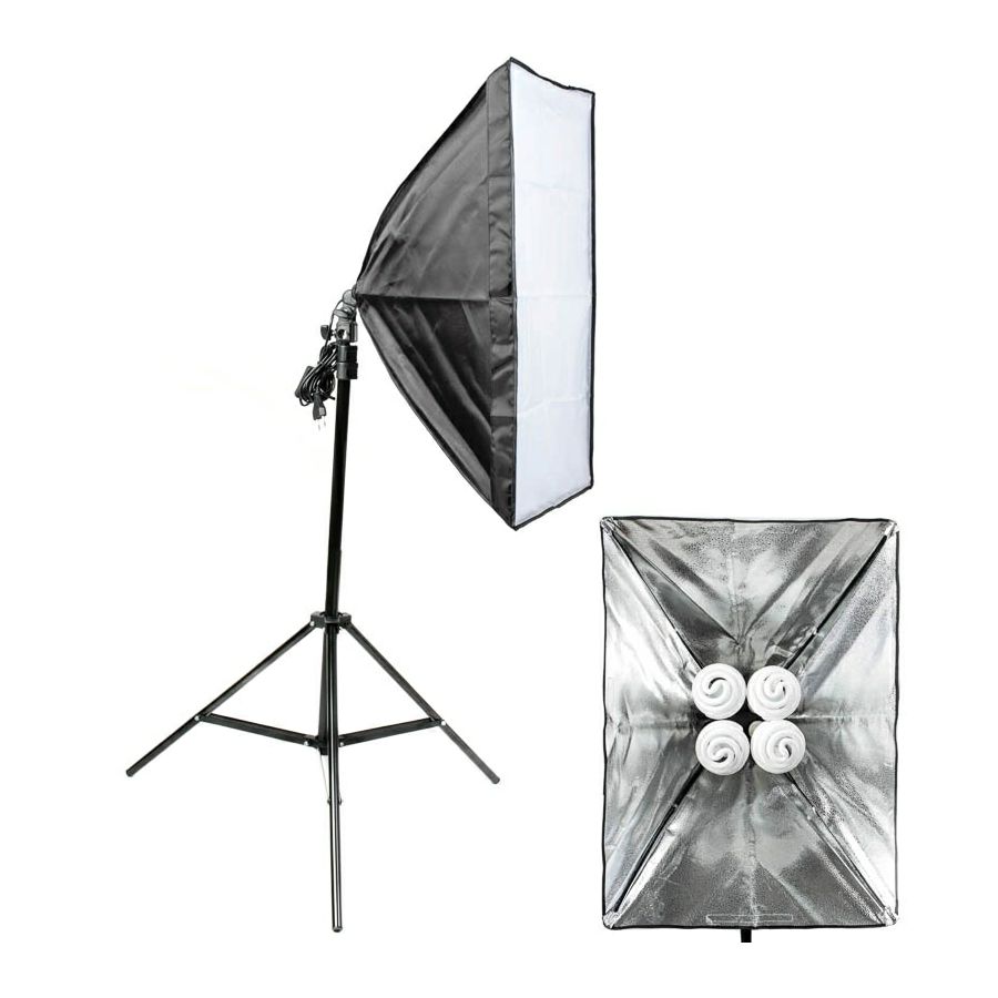 Quenox komplet Softbox fluo kontinuirana rasvjeta 120W (520W)