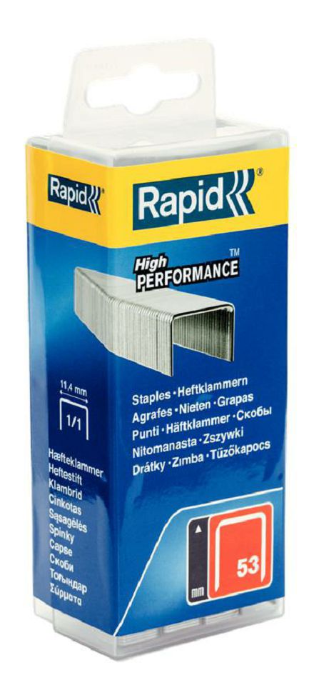 Rapid No. 53 Finewire staple 6mm punjenje za klamericu 53/6mm 5000 komada