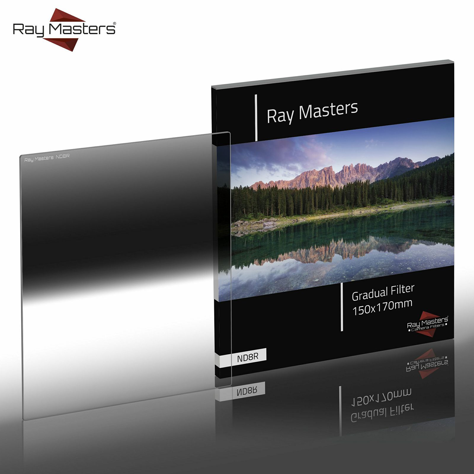 Ray Masters 150x170mm ND8 (0.9) Reversed Neutral Density ND Filter (PL170-ND8R)