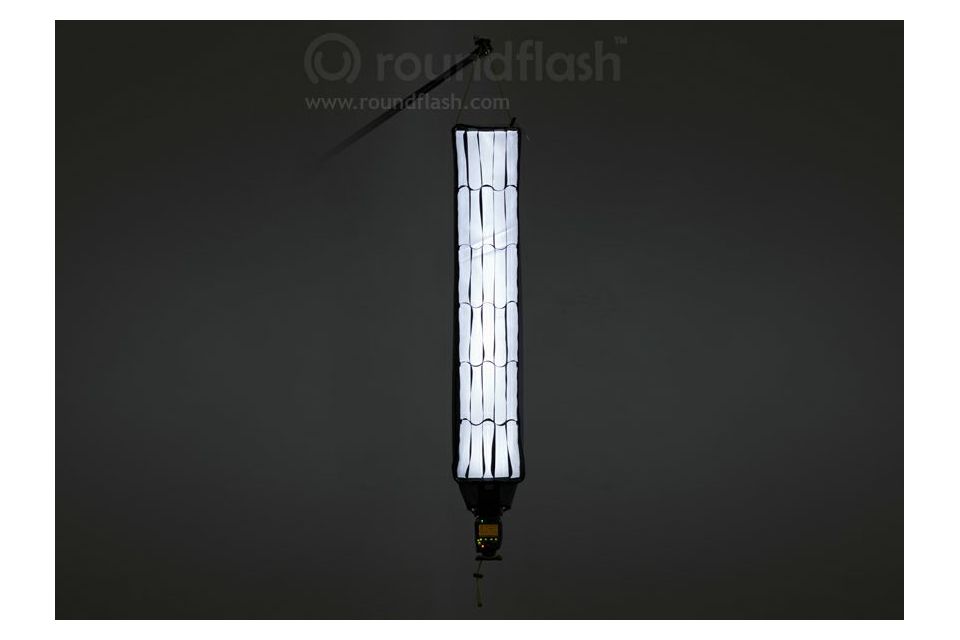 RoundFlash Strip Light Softbox Flash Diffuser omekšivač svijetla za bljeskalicu sa saćama