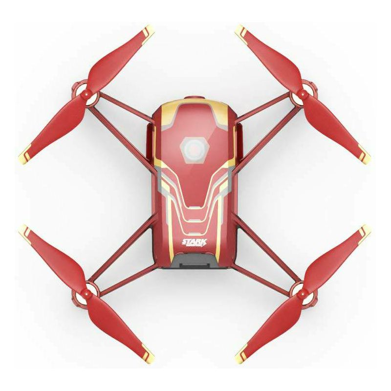 Ryze Tech Tello Iron Man Edition powered by DJI Quadcopter Flight tech dron s kamerom za snimanje iz zraka 13min, 100m, 720p (CP.TL.00000002.01)