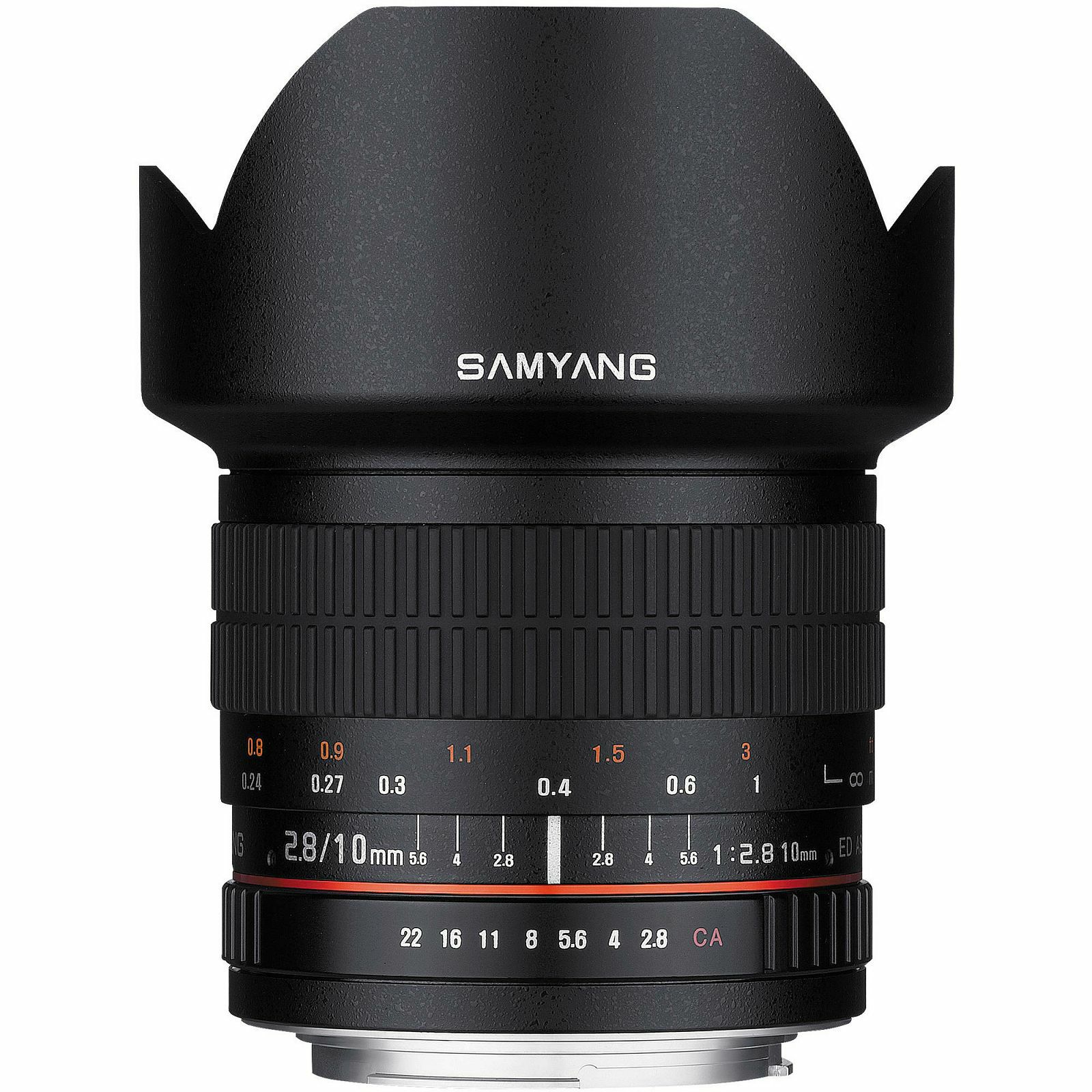 Samyang 10mm f/2.8 ED AS NCS CS za Olympus m4/3 MFT mirorrless Panasonic